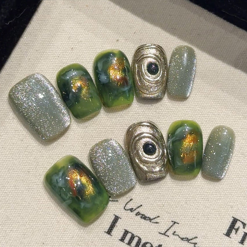 Emerald Orbit | Short Square