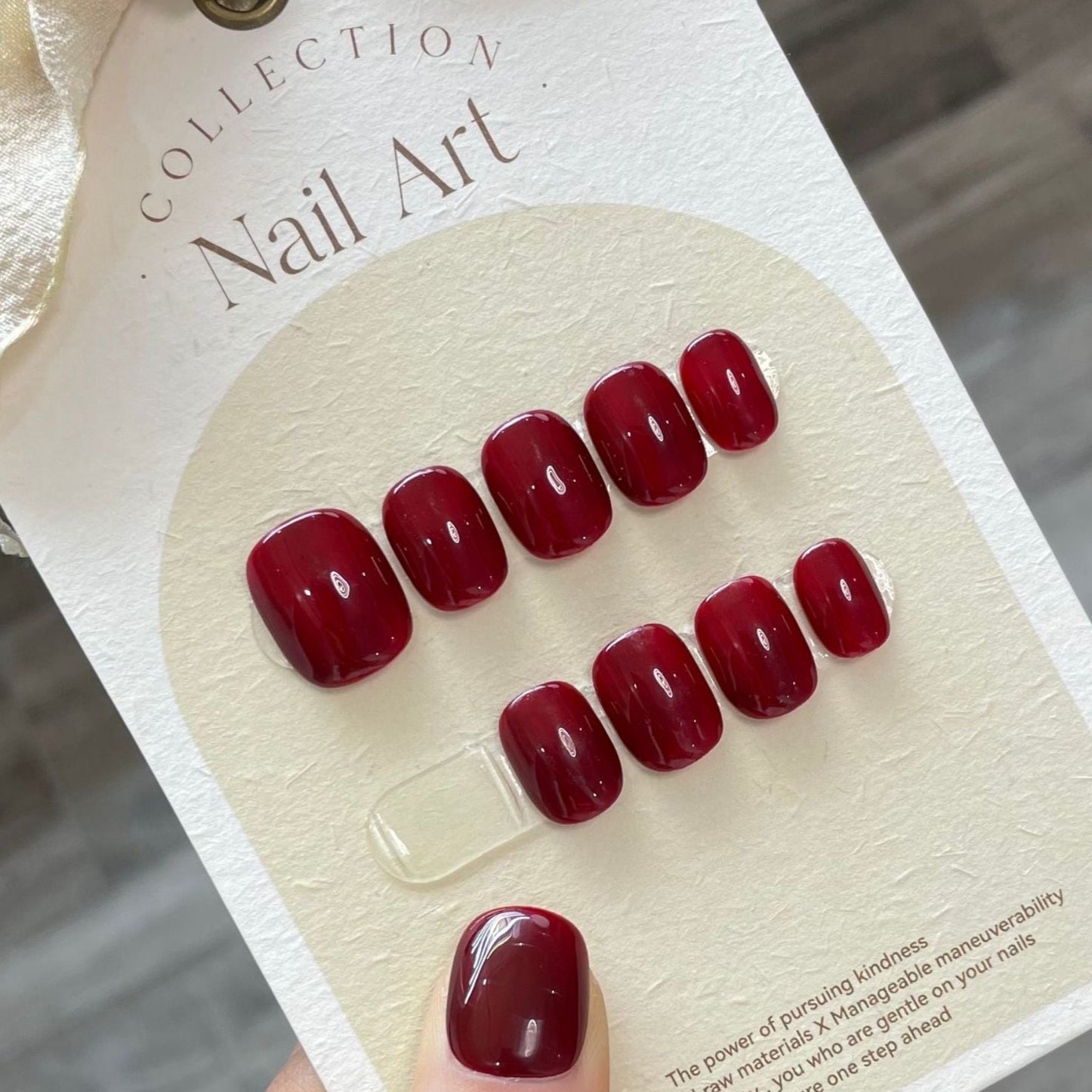 Radiant Rouge | Short Square