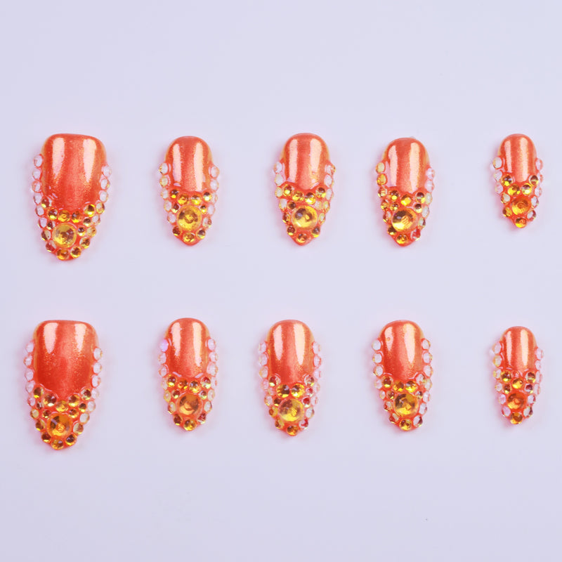 Amber Flames | Almond