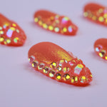 Amber Flames | Almond