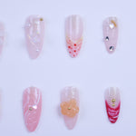 Floral Bloom | 3D Ombre Flower | Almond