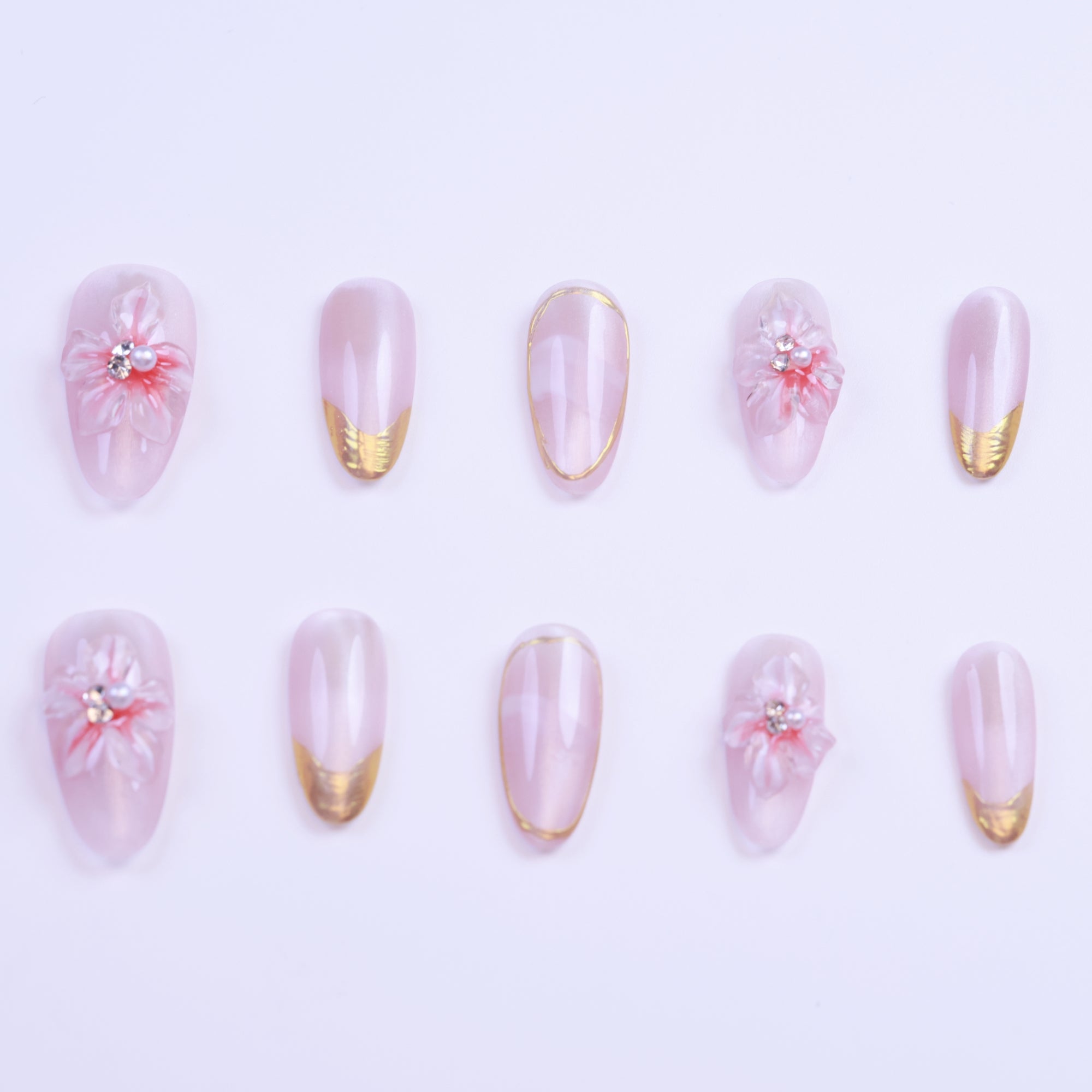 Dream Garden | 3D Ombre Flower | Almond