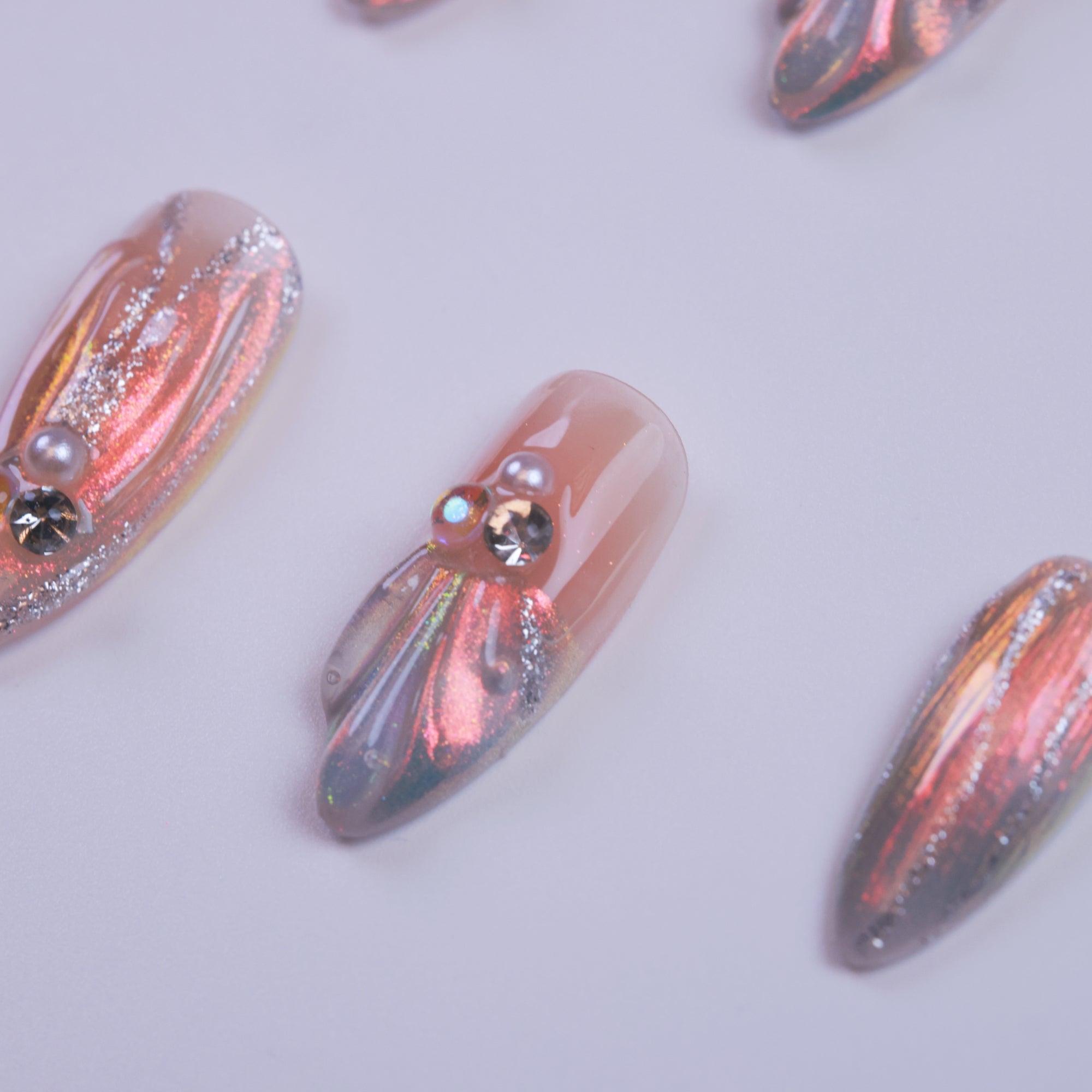 Mermaid Tears | 3D Shell | Almond