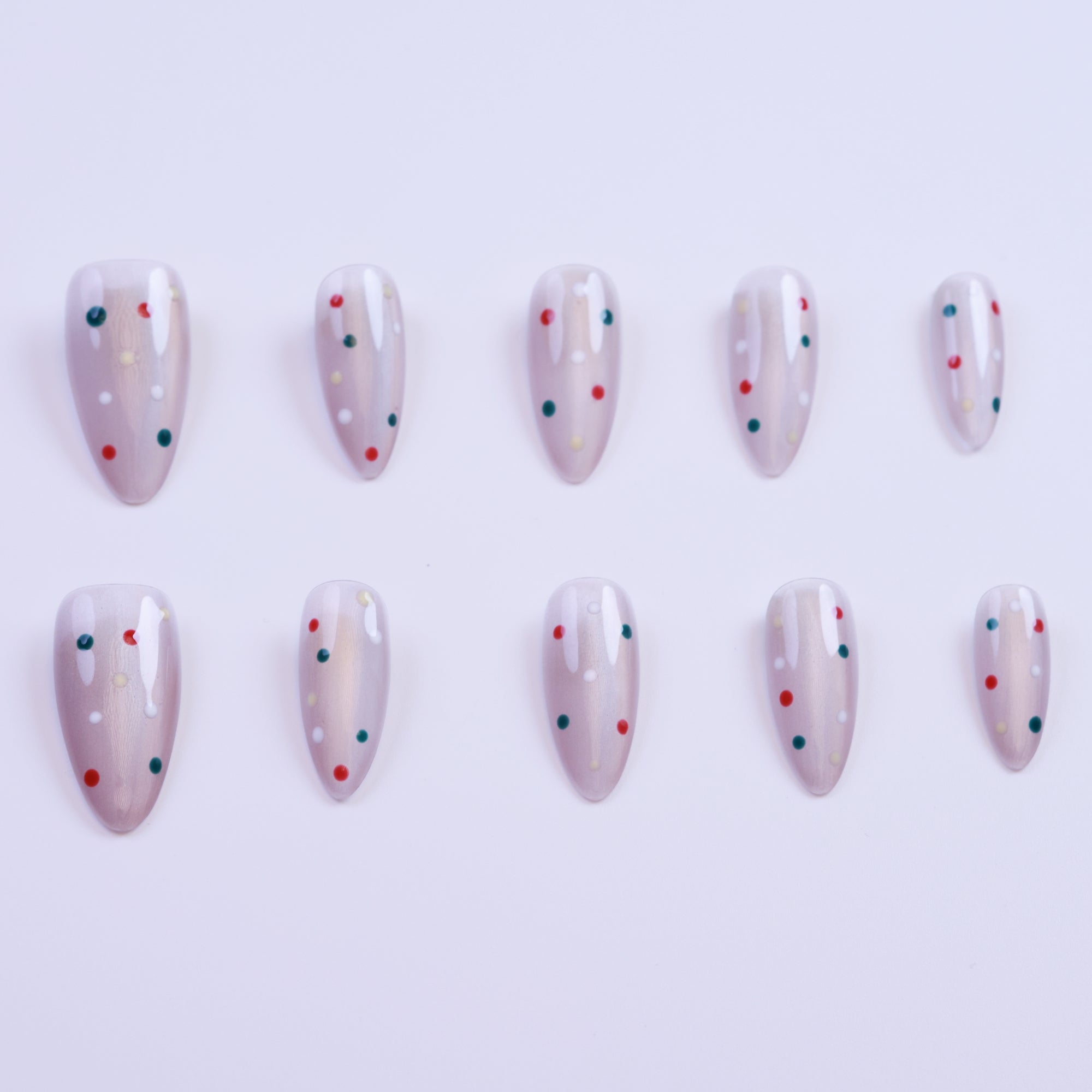 Polka Dots | Almond