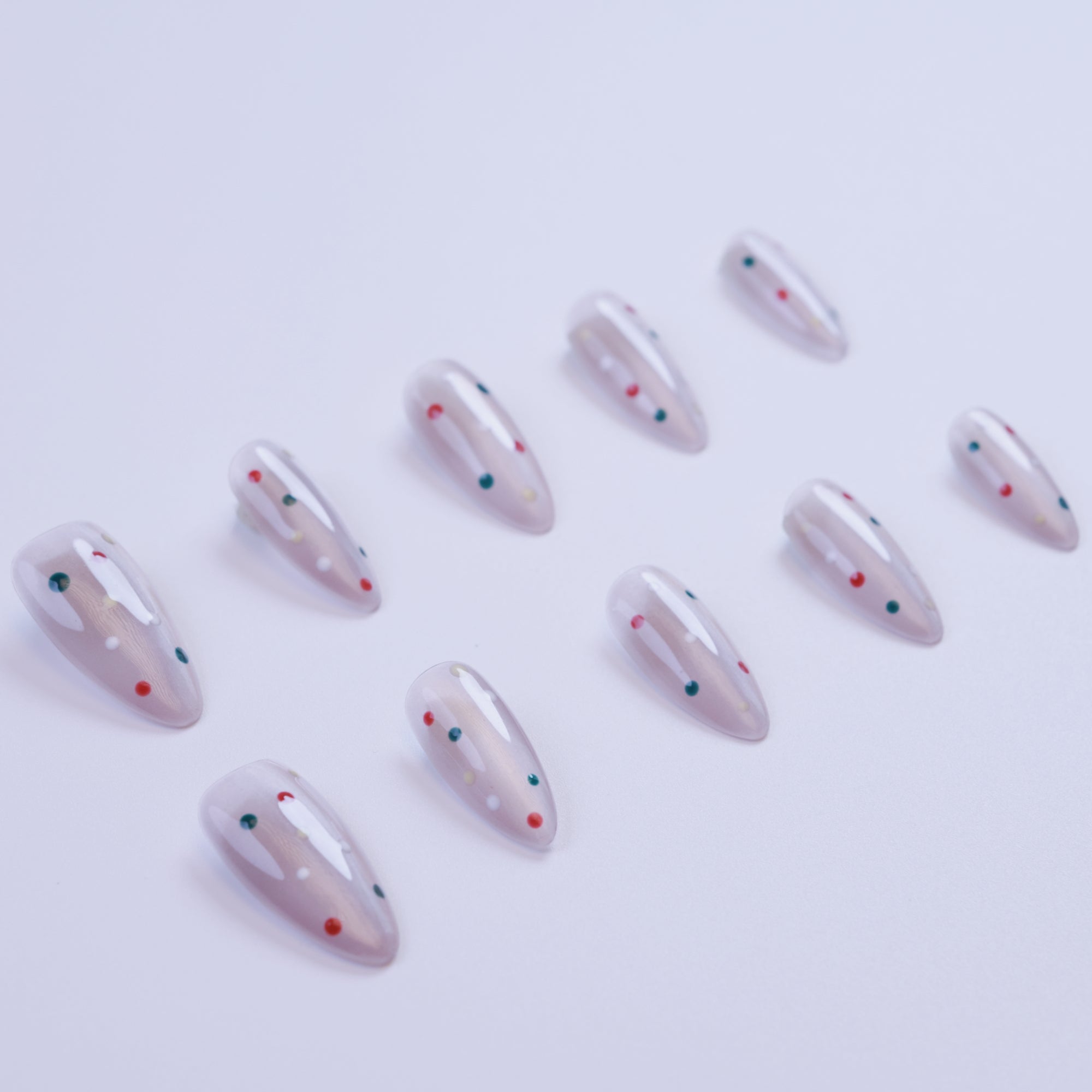 Polka Dots | Almond