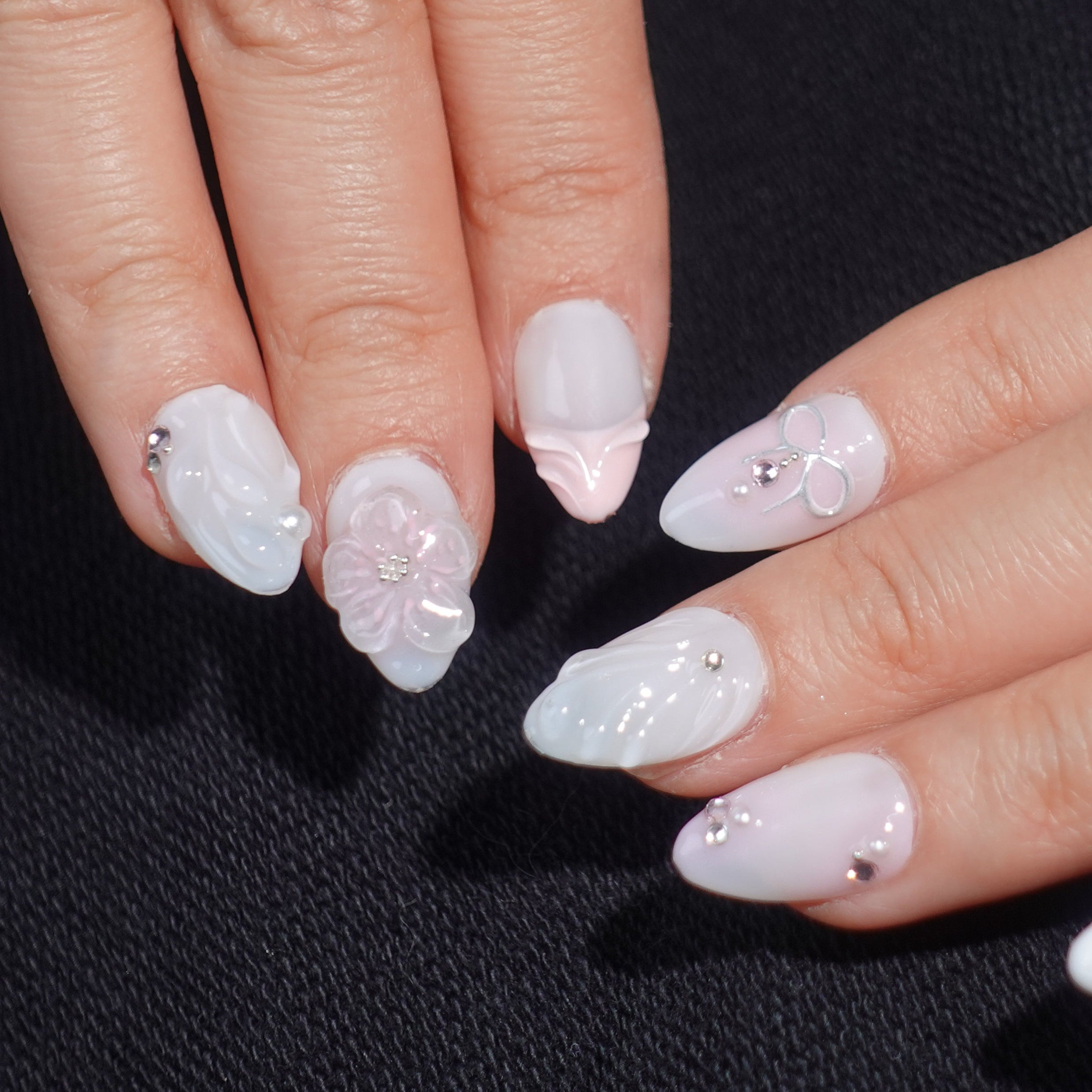 Night Sakura | Short Almond