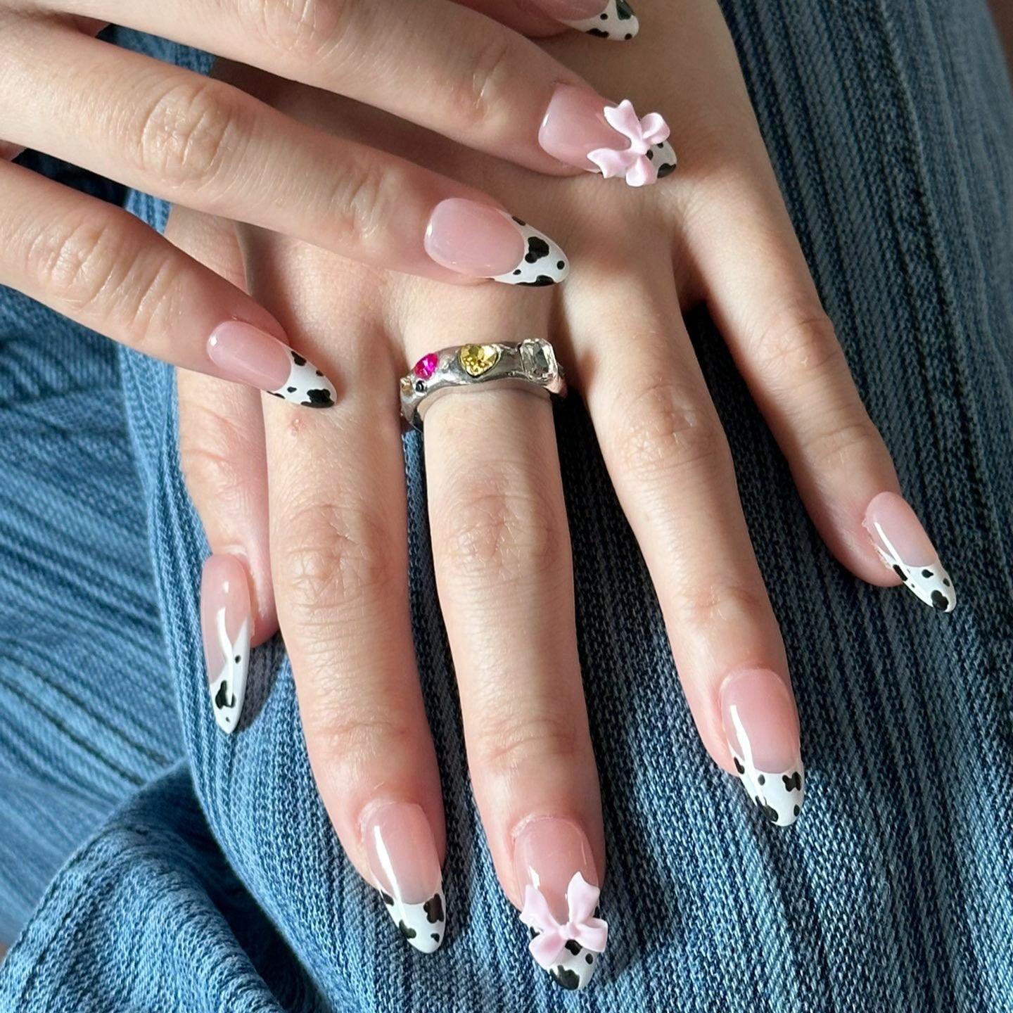 Cow Cutie | Short Almond