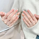 Peachy Whisper | Short Square