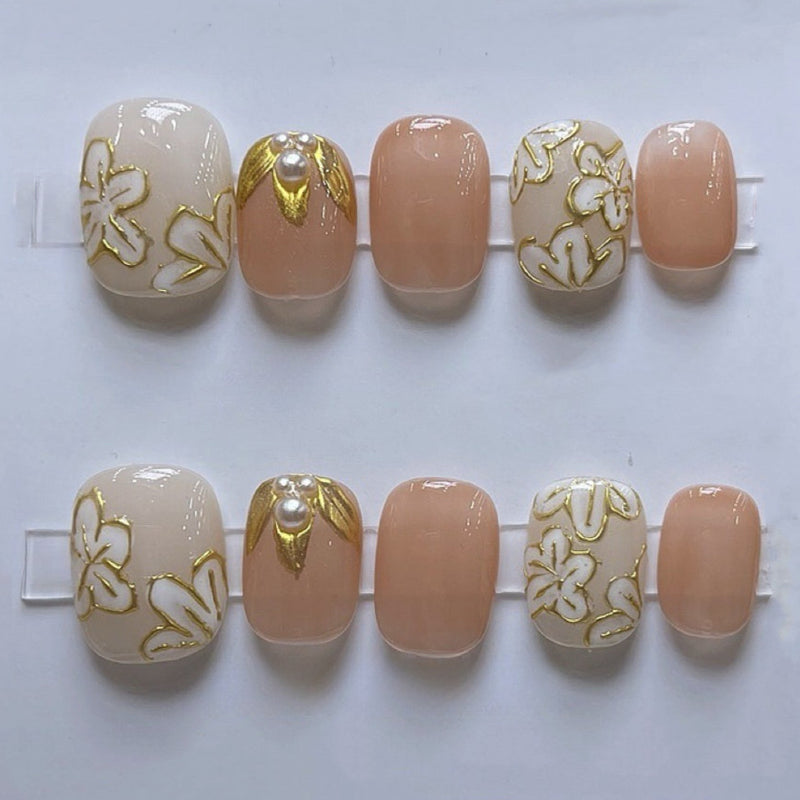 Golden Bloom | Short Square