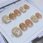 Golden Bloom | Short Square